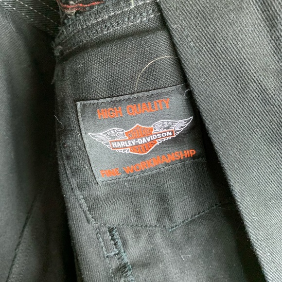 Harley-Davidson Black Denim Jacket - Picture 5 of 8